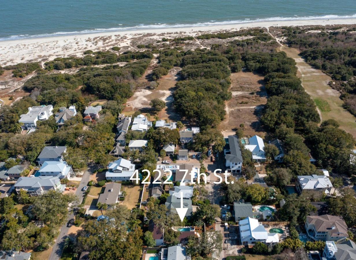 הוילה St. Simons Island Once Upon A Tide - 4222 Seventh Street מראה חיצוני תמונה